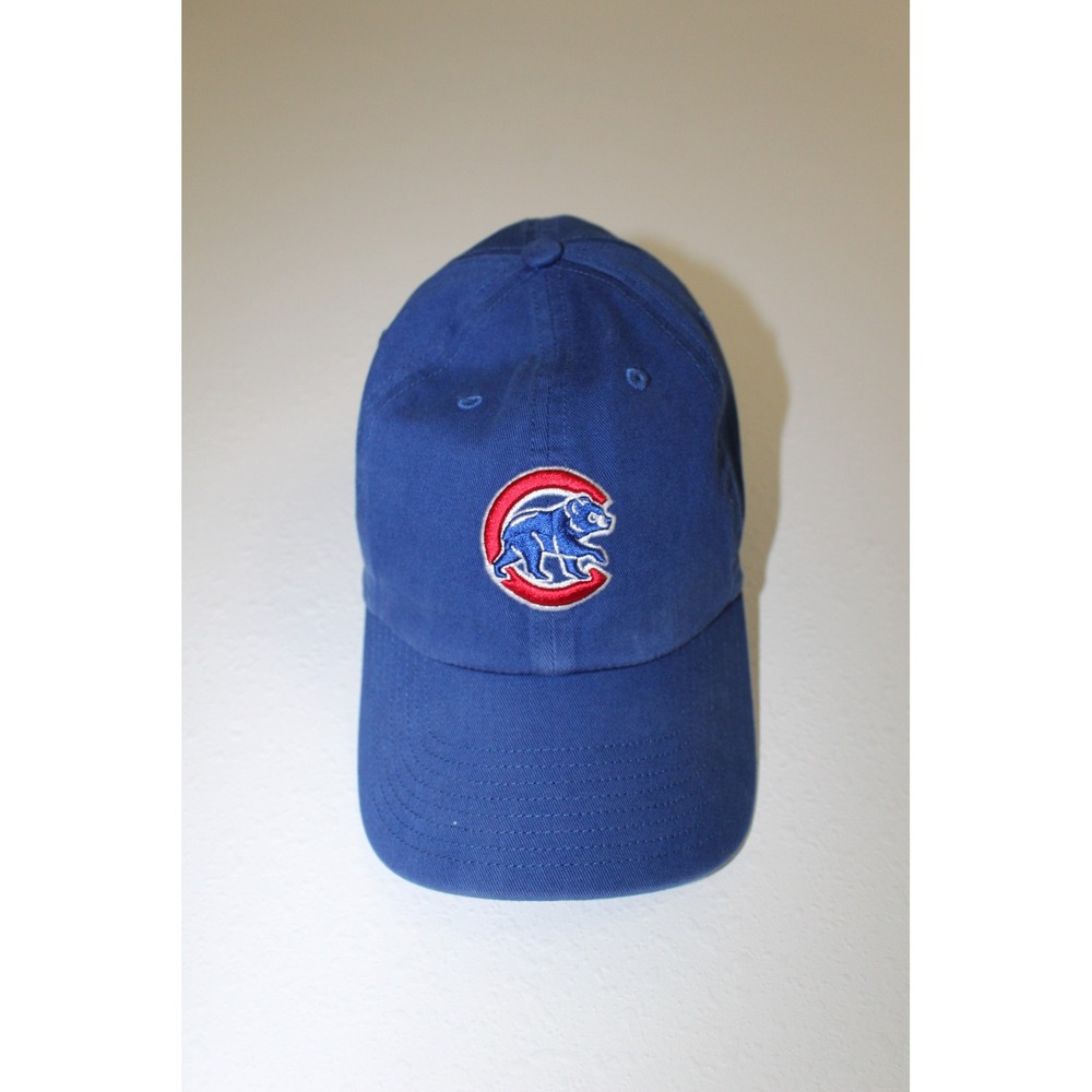'47 Brand Chicago Cubs Walking Bear Logo Relaxed Adjustable Blue Baseball Hat